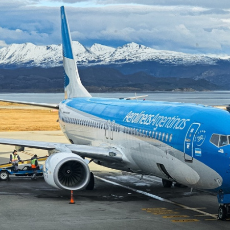Aumenta la cantidad de pasajeros transportados por Aerolíneas Argentinas durante el fin de semana largo