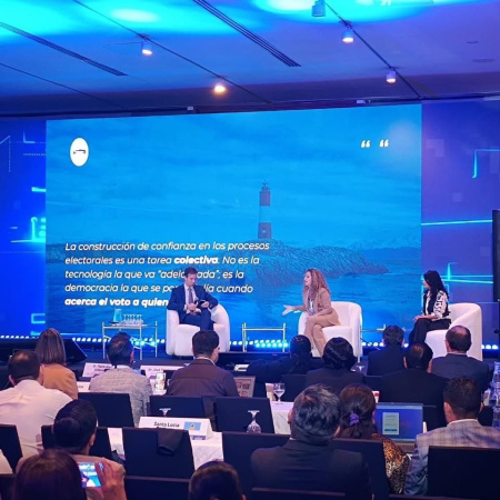 Autoridades electorales fueguinas expusieron en el III Congreso Internacional de Tecnología Electoral