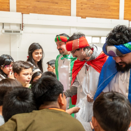 los reyes magos recorren la provincia