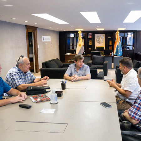 El gremio de ferrocarriles y puertos respaldó la gestión del gobernador para revertir la intervención del puerto de Ushuaia