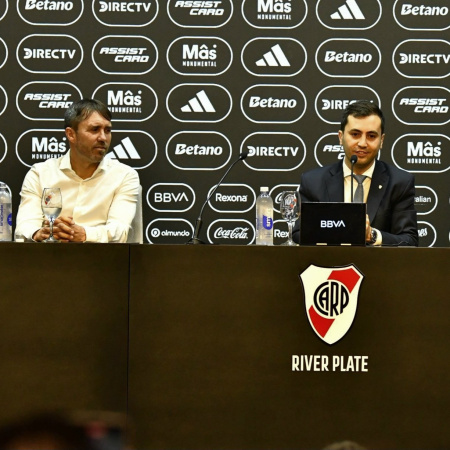 Eduardo Coudet fue presentado como nuevo entrenador de River: “Sé el lugar en donde estoy”