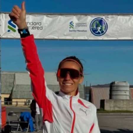 Hazaña y memoria: la atleta argentina Candela Cerrone ganó una carrera en Malvinas y recordó a los caídos