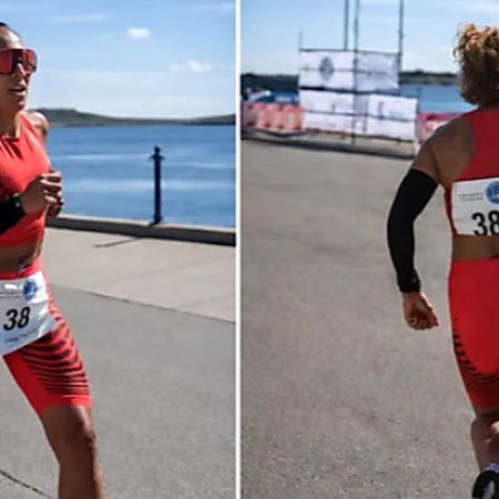 Cerrone: “Sentía que nuestra bandera estaba en el cielo mientras corría en Malvinas”