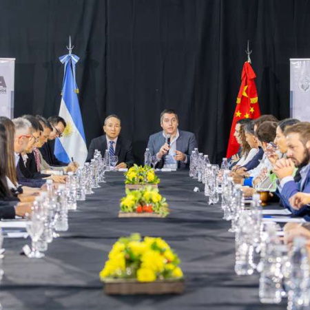 Se realizó una mesa de trabajo entre Río Grande y China