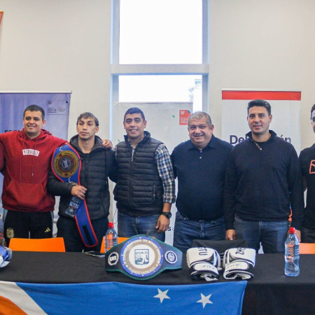 Tolhuin se prepara para una velada histórica de boxeo