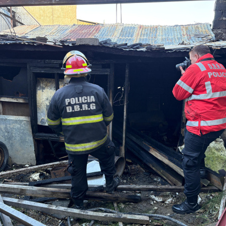 Investigan incendio intencional en un predio