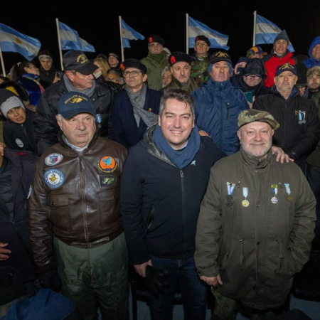 "Ésta vigilia es el abrazo de Rio Grande a nuestros veteranos"