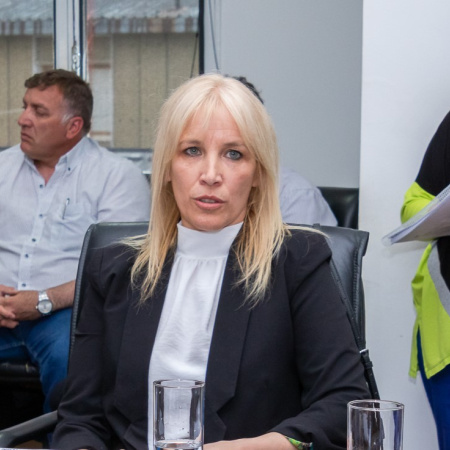 “Nos deben casi $500 millones y los fondos llegan por goteo”, dijo Zarantonello