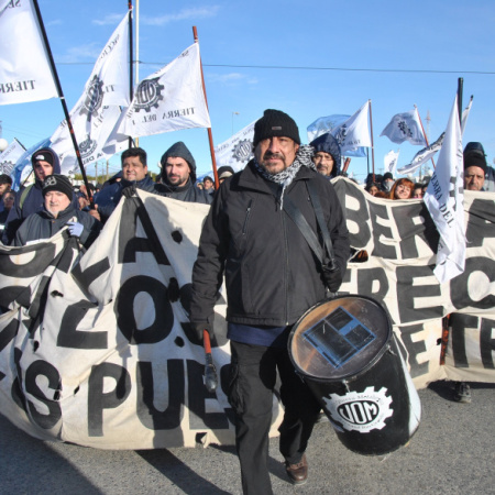 Paro y movilización en Río Grande: la Unión Obrera Metalúrgica rechaza las políticas del Gobierno Nacional