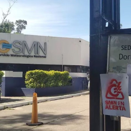 El Servicio Meteorológico Nacional anunció paro y un "apagón informativo" para el viernes tras los despidos