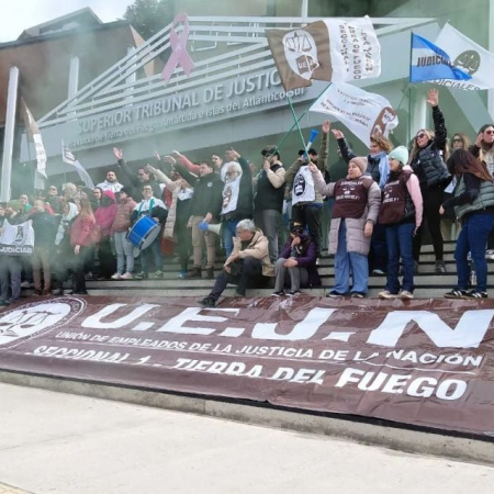 UEJN: este martes inicia un paro de 48 horas en todo el sector judicial