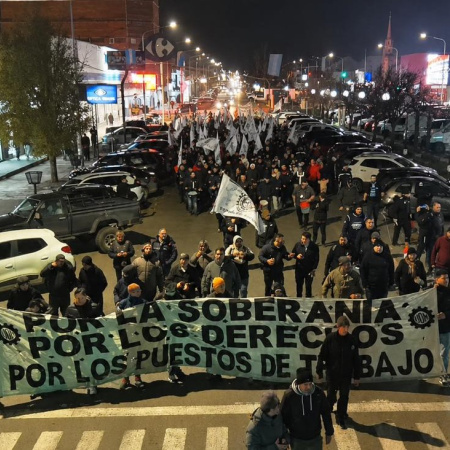 Importante marcha por la posible quita del régimen de Zona Fría