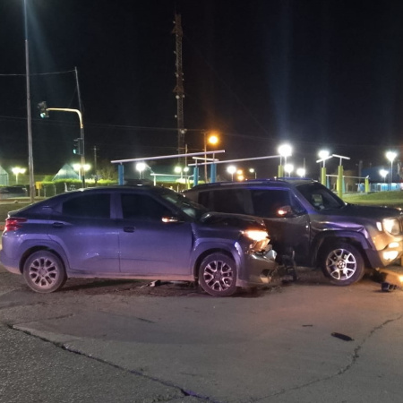 Una menor fue hospitalizada tras un accidente vial