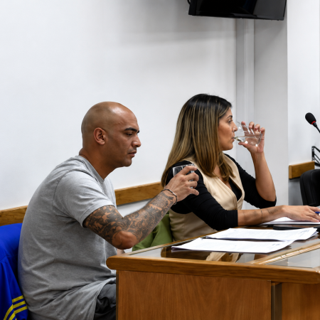 El fiscal pidió 3 años de prisión efectiva para Tadeo Calderón por el tiroteo en Chacra II