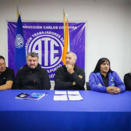 ATE ratificó su plan de acción en Tierra del Fuego y respaldó a Carlos Córdoba tras la condena