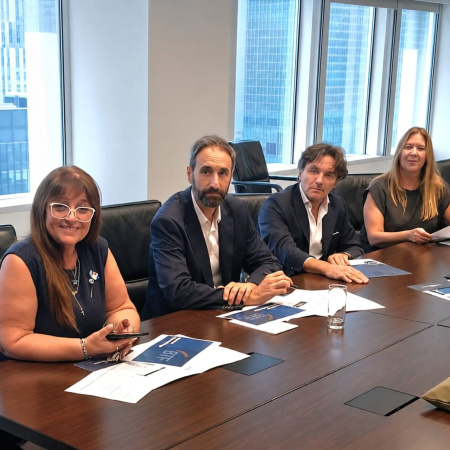 Tierra del Fuego mantuvo una jornada de trabajo con inversiones en Nueva York