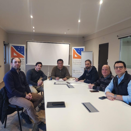 Terra Ignis S.A. Energía y el colegio de ingenieros de Tierra del Fuego firmaron un convenio para fortalecer la capacitación y la cooperación técnica