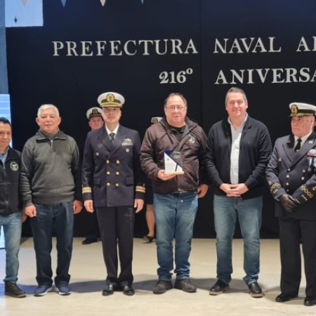 La Prefectura Naval Argentina celebró sus 216 años con un acto en Río Grande