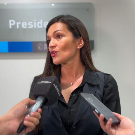 Zamora recibió a integrantes de la Agrupación TF-1 de ex Trabajadores de YPF