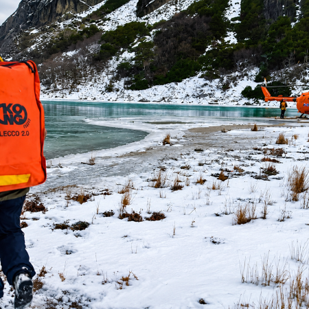 Rescataron a un excursionista lesionado en el Glaciar Ojo del Albino