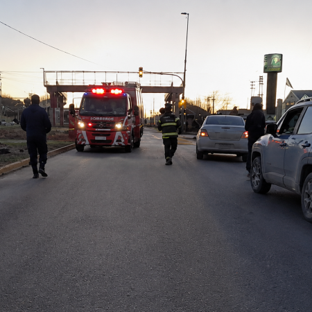 Triple choque en la Ruta Provincial N° 3: una mujer fue trasladada al hospital