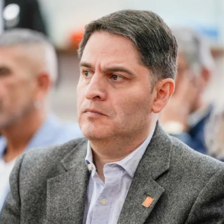 Moreyra: "La obra permitirá poner en funcionamiento la planta elevadora de la Margen Sur"