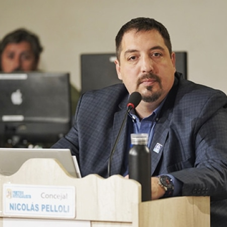 Nicolas Pelloli: "Hay que mostrar en la calle que la sociedad defiende nuestras tierras"