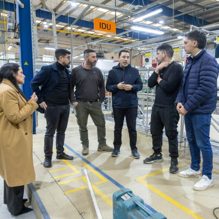 EL MUNICIPIO ACOMPAÑA LA REACTIVACIÓN PRODUCTIVA DE AIRES DEL SUR