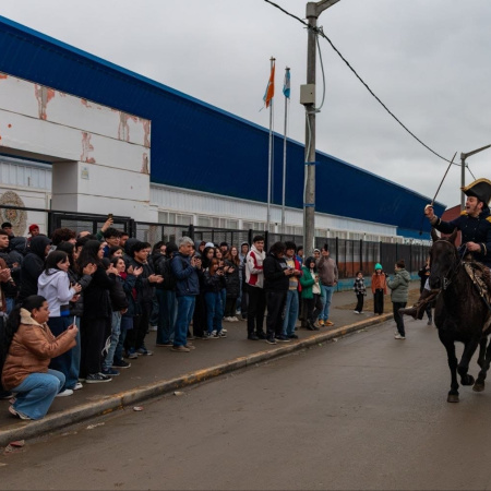 EL MUNICIPIO ACERCÓ LA HISTORIA DEL GENERAL SAN MARTÍN A ESTUDIANTES RIOGRANDENSES