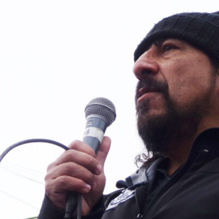 La UOM volvió a concentrarse frente a Mirgor y Martínez advirtió: “Vamos a seguir luchando”