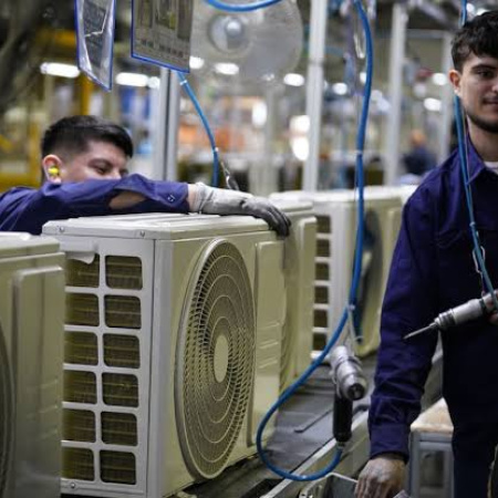 Oficializaron los cambios en los procesos productivos de aires acondicionados