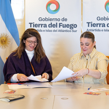 El gobierno de Tierra del Fuego firmó un convenio con Doncel para fortalecer las politicas de cuidados alternativos