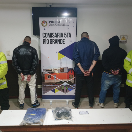 Cuatro allanamientos y tres detenidos por robos en Río Grande