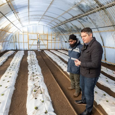Río Grande impulsa la producción de plantas y semillas en la Chacra “Germán Asencio”