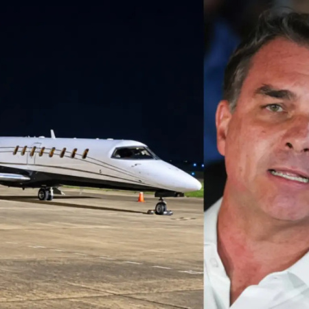 Hay un avión retenido en Puerto Iguazú, sospechan que Flávio Bolsonaro intentaba huir a los EE.UU.